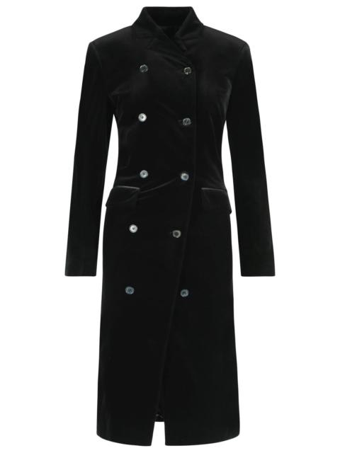 KHAITE Khaite Rolon Coat Black Velvet Women