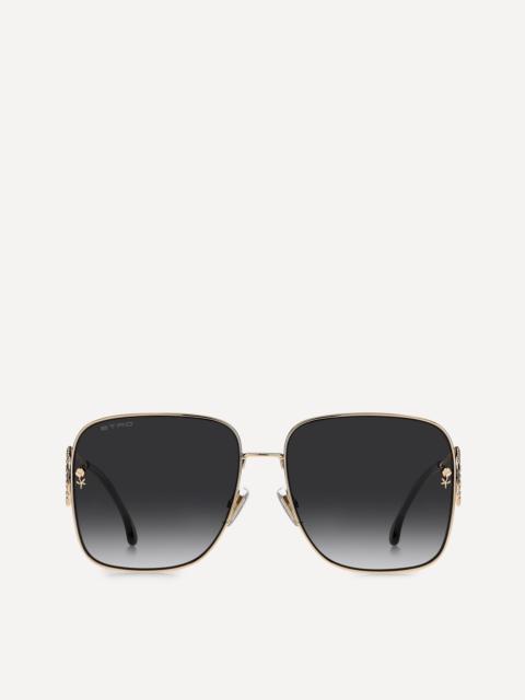 Etro Paisley Aviator Sunglasses