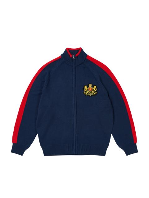 PALACE ESTABLISHED ZIP FUNNEL KNIT NAVY