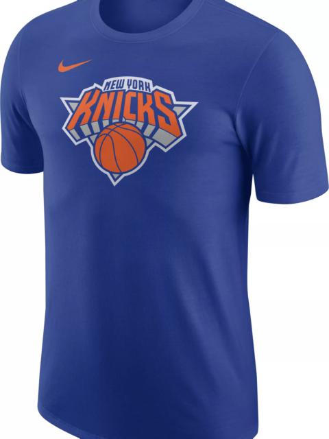Nike Nike Men's New York Knicks Blue Essential Logo T-Shirt