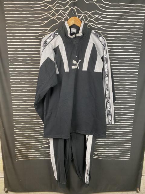 PUMA Vintage Puma Hit Union Side Tape Logo Tracksuit Set