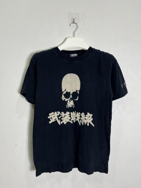 Vintage 90’s Crow Zero The Front Of Armanent Anime Tshirt
