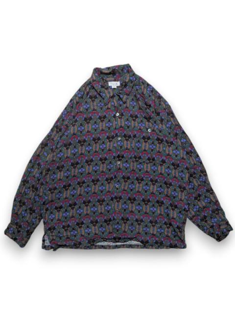 Japanese Brand - Yoshiyuki Konishi Ficce Uomo Raza Pattern Button Up Shirt