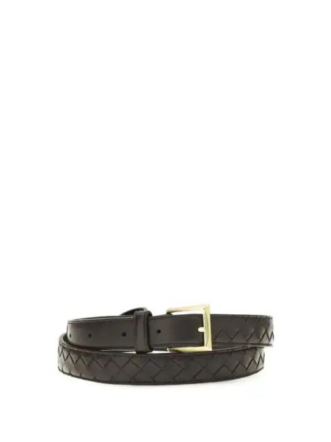 Bottega Veneta Bottega Veneta Intrecciato Belt Brown Women
