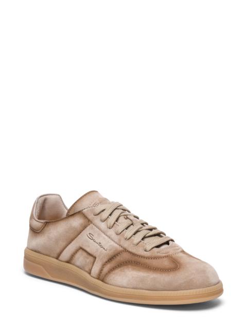 Santoni Santoni Oly Cube Sneaker in Beige at Nordstrom