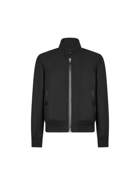 TOM FORD LIGHT WOOL DOUBLE SPLITTABLE HARRINGTON