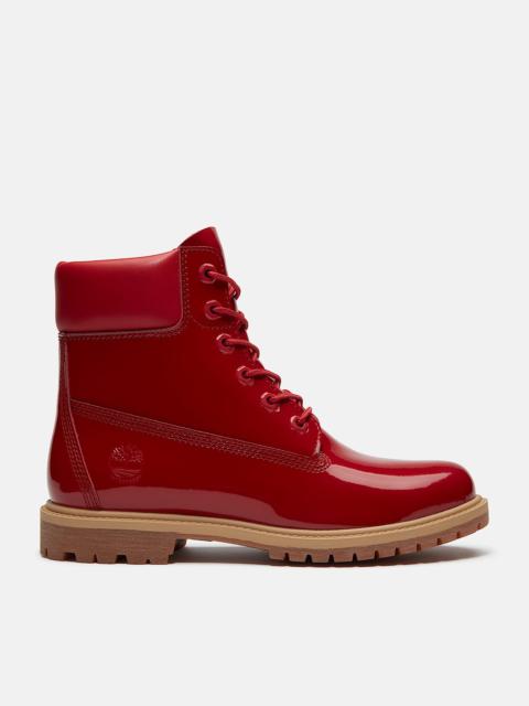 Timberland Women's Patent Leather Premium 6-Inch Waterproof Boot