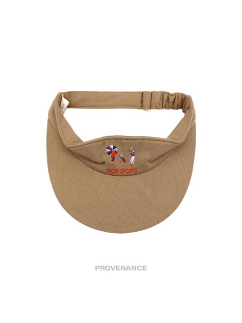 Dior Dior Sports Golf Embroidered Visor - Sand