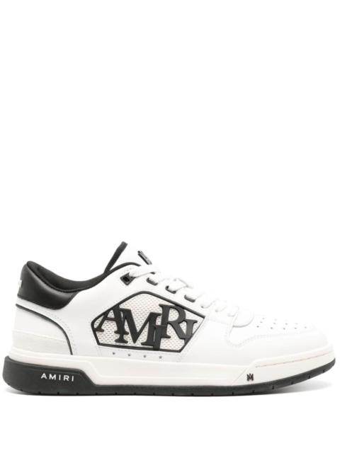AMIRI logo-embossed leather sneakers