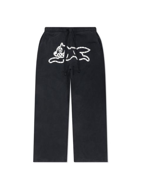 ICECREAM CENTRAL SWEATPANTS - BLACK