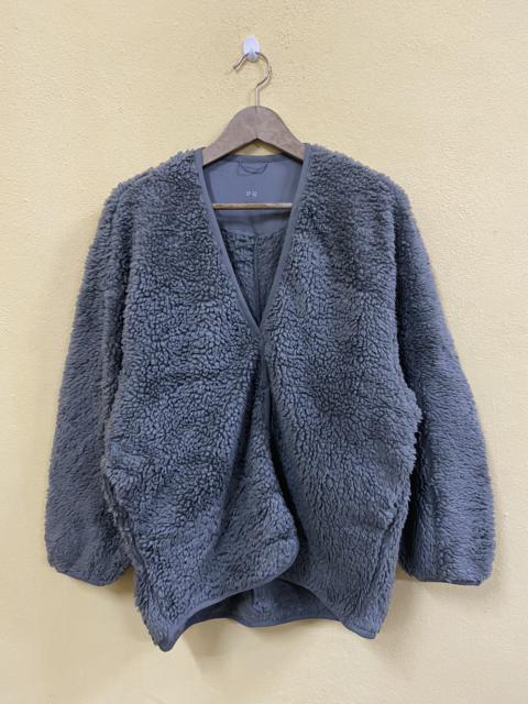 Other Designers Uniqlo - Steals💥 Uniqlo Fleece Bulky Sweatshirt Nice Design