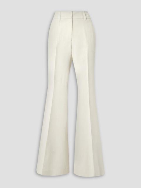GABRIELA HEARST Rhein silk and wool-blend flared pants