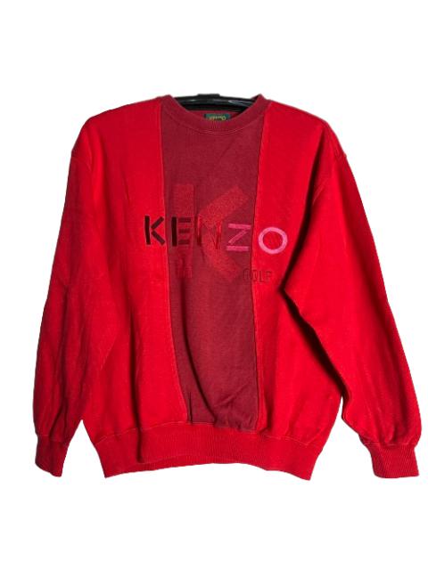 Other Designers Vintage - 🔥RARE🔥Vintage Kenzo Golf Japanese Brand Sweatshirt
