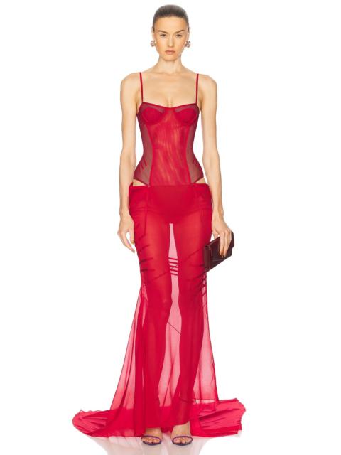 THE ATTICO Long Dress