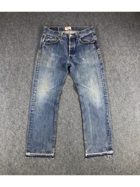 Other Designers Vintage - Vintage Levis 501 Jeans Medium Wash Denim KJ432