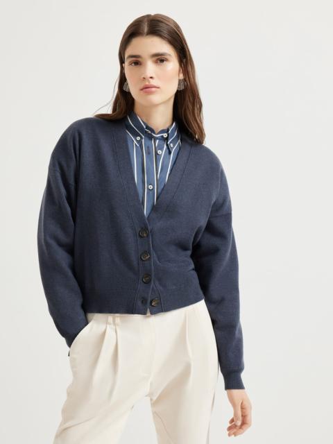 Brunello Cucinelli Cashmere cardigan with monili