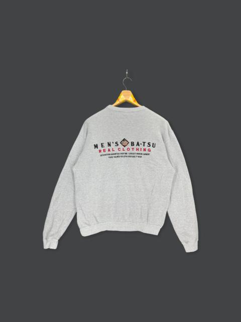 Other Designers Japanese Brand - Men's Ba-tsu Company Limited Big Logo Sweatshirts #3034-72