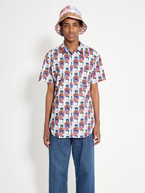 COMME DES GARÇONS SHIRT ANDY WARHOL SHORT SLEEVE SHIRT