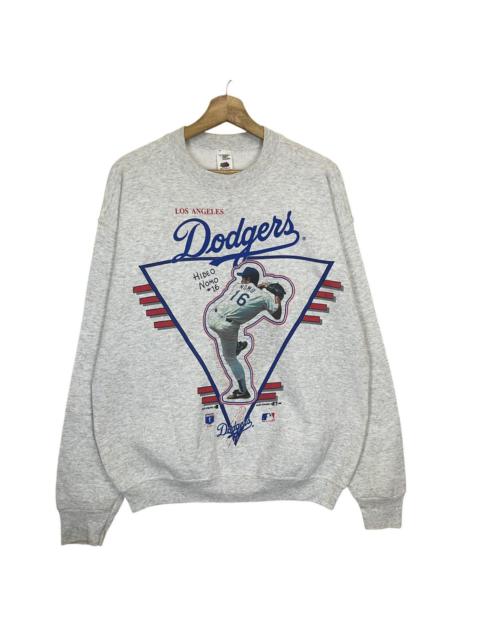 Other Designers Vintage 90’s MLB Dodgers Hideo Nomo Crewneck Sweatshirt