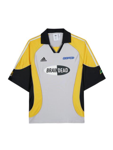 BRAIN DEAD Brain Dead x adidas Short Sleeve Jersey - Silver