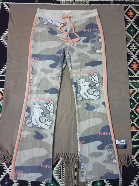 ISSEY MIYAKE Mercibeaucoup Issey Miyake Rare Camo Art pants