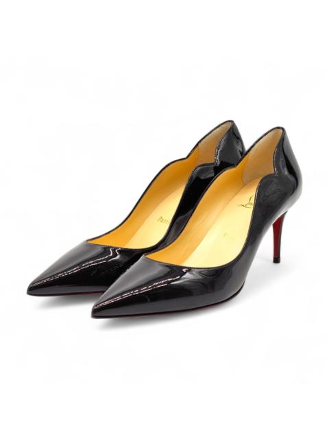 Hot Chick Leather Kitten Heel Pumps Black - NWB EU 38.5 US 8