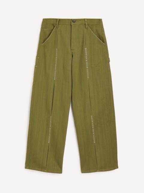 KARTIK RESEARCH Embroidered Shaanti Trousers