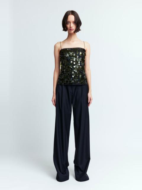 16ARLINGTON SUERO TOP IN SEQUIN