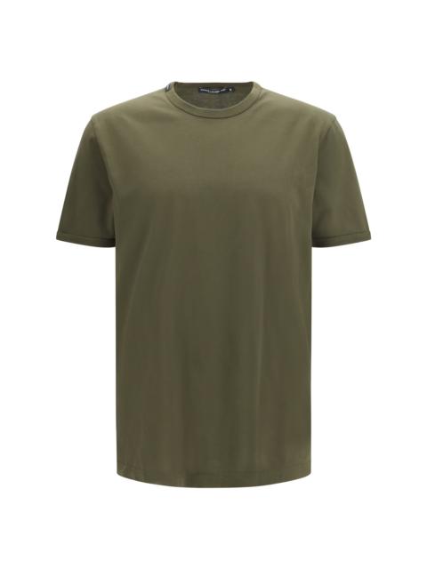 Dolce & Gabbana Dolce & Gabbana Men Logo Patch T-Shirt