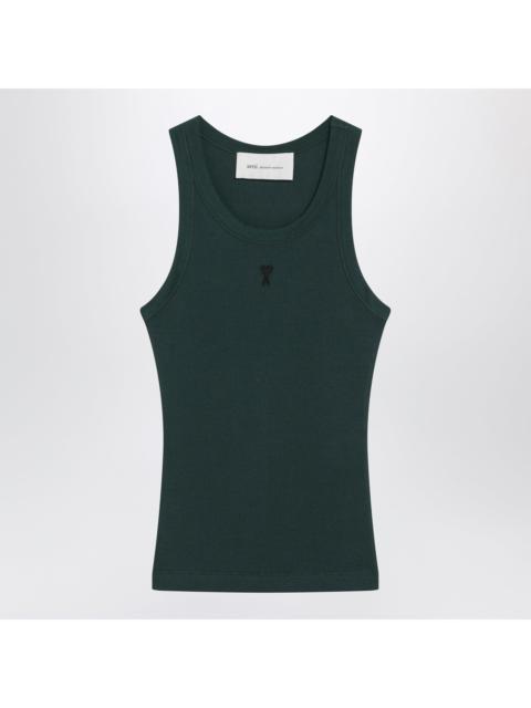 AMI Paris Ami Paris Bottle Green Ami De Coeur Tank Top Women