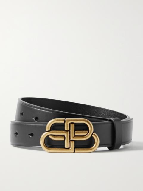 BALENCIAGA Bb Leather Belt