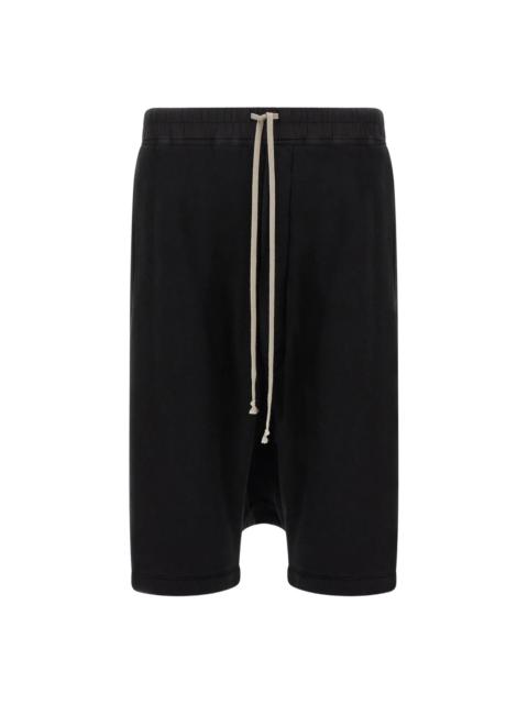 Rick Owens DRKSHDW KNIT PANTS - DRAWSTRING PODS BLACK