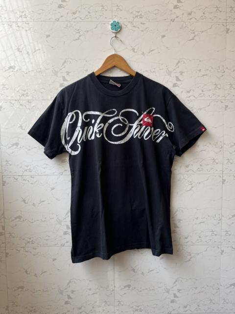 Rare VINTAGE Y2K Quiksilver Big Logo Tee 