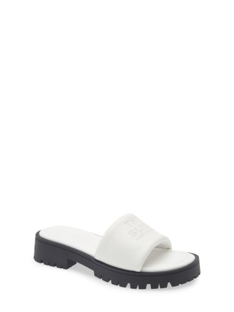 Marc Jacobs Marc Jacobs The Lug Slide Sandal in Bright White at Nordstrom