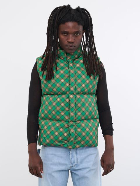 ERL Plaid Puffer Vest