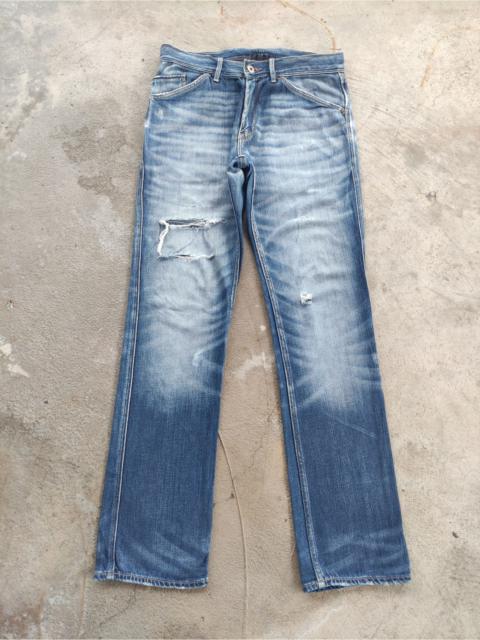 Other Designers Vintage Banana Republic Denim Distressed Faded Denim