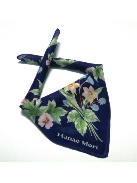Other Designers Designer - Hanae Mori bandana handkerchief Flower printing