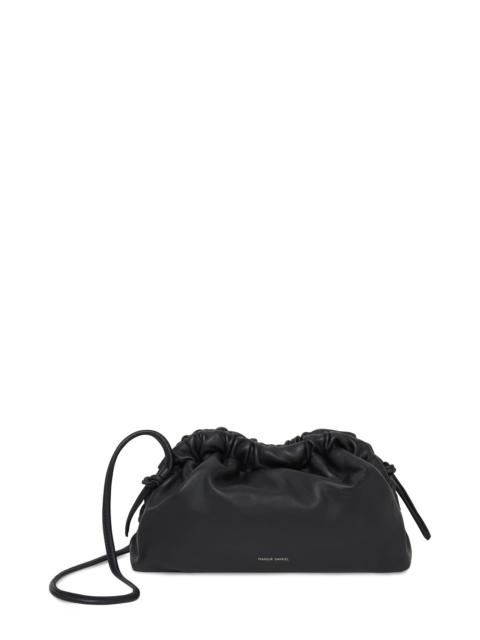 Mansur Gavriel Mansur Gavriel Mini Cloud Leather Clutch in Black/flamma at Nordstrom