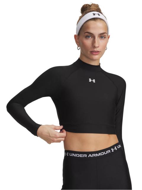 Under Armour Under Armour Women's HeatGear Crop Mock Long Sleeve