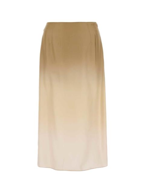 Prada Multicolor Silk Skirt