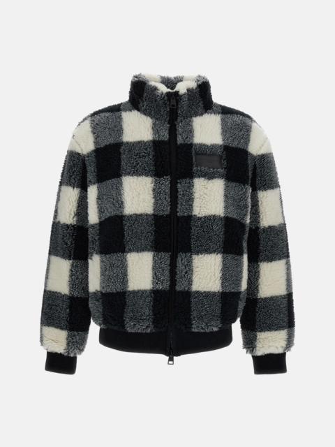Givenchy Givenchy Men Checked Fleece Blouson