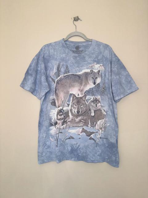 Vintage - The Mountain t shirt with wolf’s rare y2k style