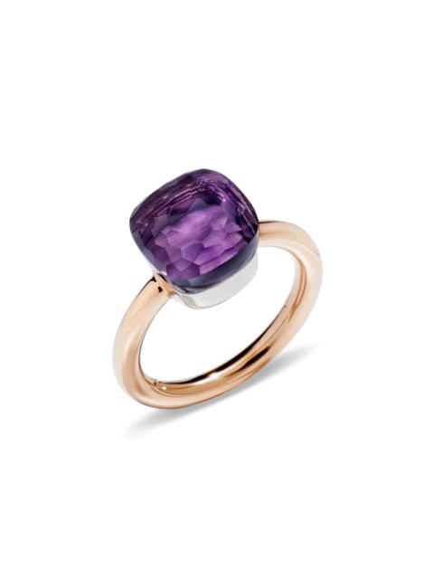Pomellato Pomellato Nudo Classic Ring in Rose Gold/Amethyst at Nordstrom