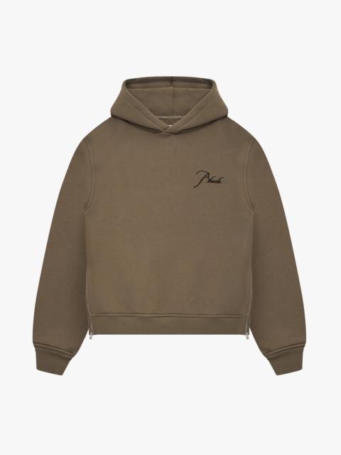 Rhude CLASSIQUE SIDE ZIP PULLOVER HOODIE