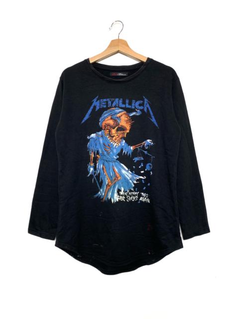 Other Designers Vintage - Metallica Both Logo Crewneck Sweatshirt