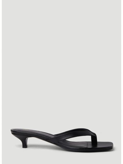 Totême Toteme Women Flip Flop Kitten Heels
