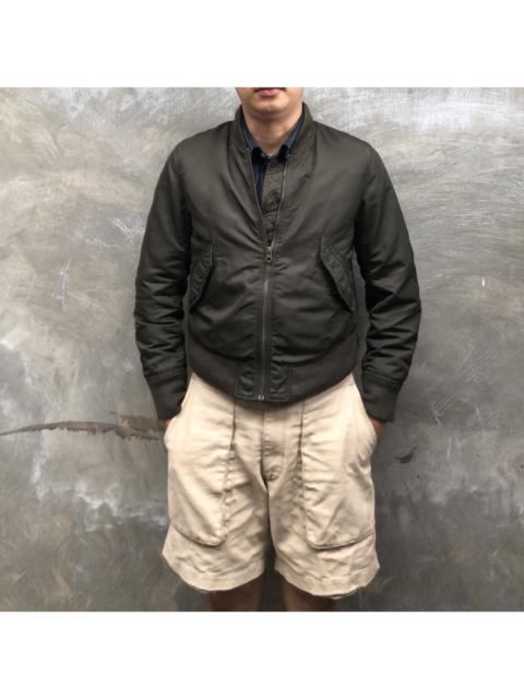 Other Designers Uniqlo Crop Bomber Jacket Army Style