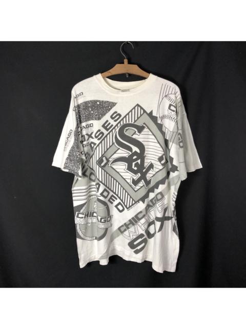 Other Designers Rare! Vintage 90s Chicago White Sox Overprint Backhit Tshirt