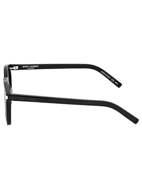 SAINT LAURENT Saint Laurent Grey Cat Eye Ladies Sunglasses SL 28 002 49