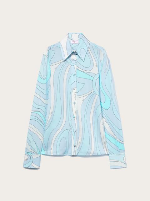 PUCCI MARMO PRINT SHIRT